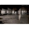 CPSM Geneve vue nocturne Jet d eau illumine sur le lac Leman tirage noir et blanc Phot Edit C Sartori