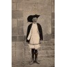 CPA Batz-sur-Mer 1907, portrait d’un paludier en costume traditionnel de la presqu’île guérandaise