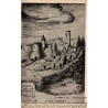 CPA Domfront Orne, épisode historique de la pendaison de Jean Barbotte en 1574