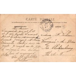 CPA Commandements du Chauffeur – Carte humoristique automobile ancienne de 1908