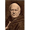 CPA représentant le portrait de Dom Guéranger, premier abbé de Solesmes, éditée au début du XXᵉ siècle.