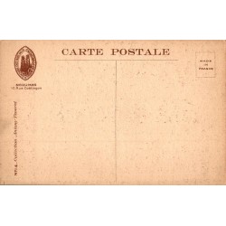 Carte postale ancienne Reims – Cathédrale détail prophètes CPA