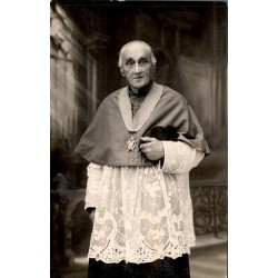 CPA La Passion à Nancy représentant La Vierge en costume de scène dans une représentation religieuse ancienne
