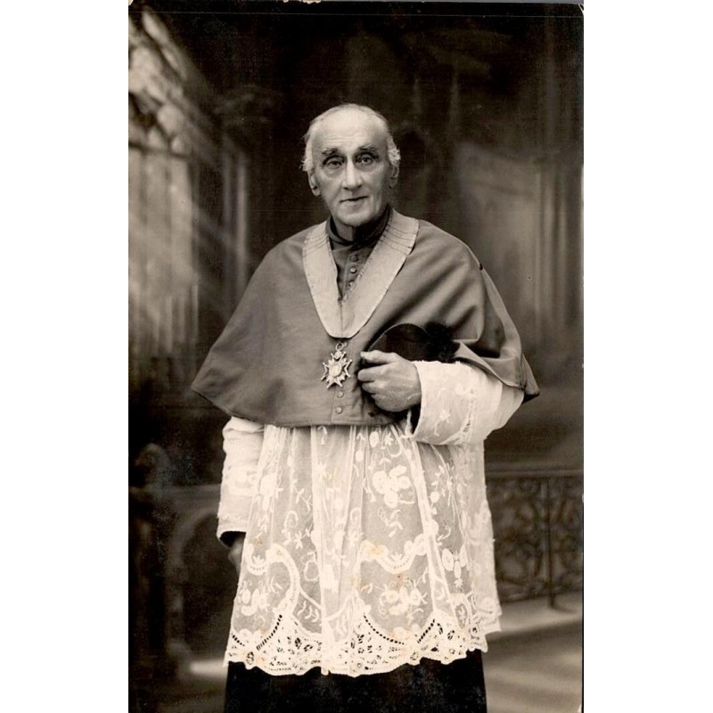 CPA La Passion à Nancy représentant La Vierge en costume de scène dans une représentation religieuse ancienne