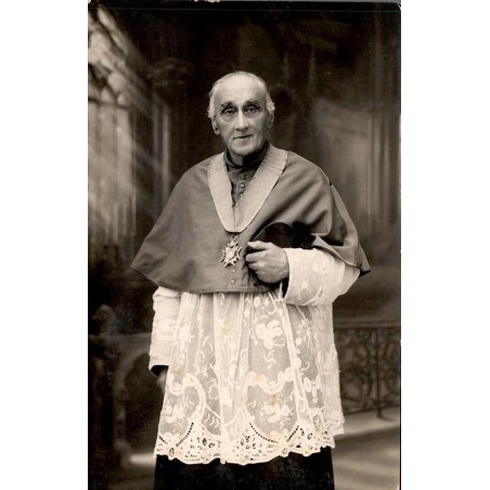 CPA La Passion à Nancy représentant La Vierge en costume de scène dans une représentation religieuse ancienne
