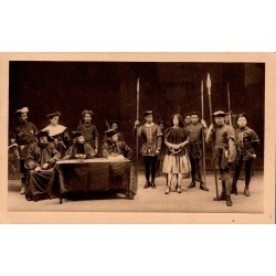 CPA Nancy Théâtre de la Passion, Jeanne d’Arc lors de l’interrogatoire dans la prison, scène théâtrale
