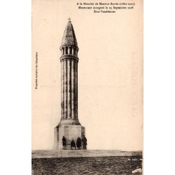 CPSM Sion-Vaudémont, monument à la mémoire de Maurice Barrès inauguré en 1928