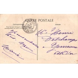 CPA Paris – Hirondelles et monuments parisiens – Carte fantaisie 1906