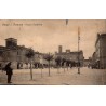 CPA Borgo San Donnino, Piazza Garibaldi à Fidenza en Italie, vue animée circulée en 1913