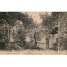 CPA château de Mariemont à Morlanwelz, ruines de l'aile gauche, Belgique, circulée en 1906