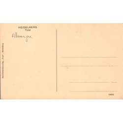 CPA Heidelberg – Château, vieille ville et Neckar – Allemagne