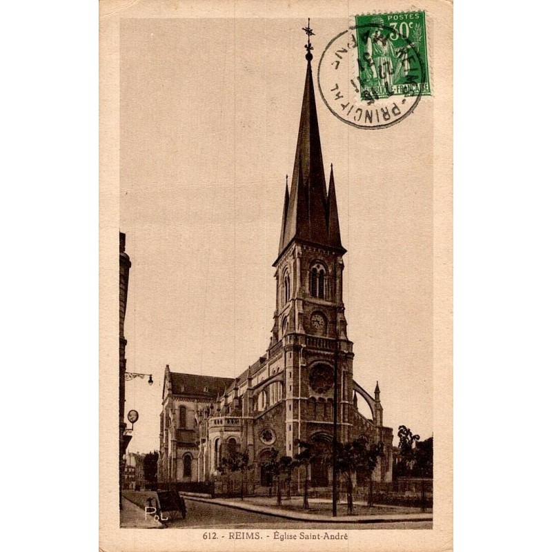 612 - REIMS - église Saint André