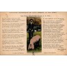 CPA Vire monologue humoristique en patois normand Henri Ermice, Jean-Pierre à la foire avec son cochon