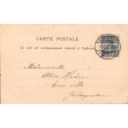 CPA Le Tombeau – Aigle casque à pointe militaire allemand 1903