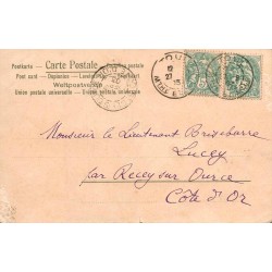 CPA Chasse au canard – Chien de chasse – Marais 1903