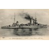CPA cuirassé Vérité Marine Nationale française E.L.D. n°754 navire de guerre