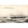 CPA Jules-Ferry croiseur cuirassé Marine française en mer Marius Bar Toulon n°257