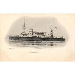 CPA Le Marceau cuirassé de la Marine française, ancienne vue du navire de guerre Édition Levet et Cie