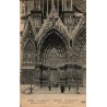 Carte postale ancienne du Grand Portail de la Cathédrale de Reims