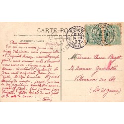 CPA Léon-Gambetta – Croiseur cuirassé Marine française 1907