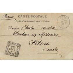 CPA Marseille – Paquebot Espagne – Transports Maritimes 1907