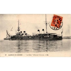 CPA La Gloire croiseur-cuirassé de la Marine de guerre française, édition LL n°16