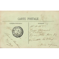 CPA Cherbourg – Submersible type Pluviôse – Gros temps