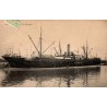 CPA Belgique steamer Alpha à quai, navire à vapeur et affranchissement belge de 1908