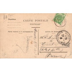CPA Belgique – Steamer Alpha – Navire à vapeur