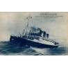 CPA paquebot Champollion des Messageries Maritimes naviguant par grosse mer