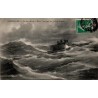 CPA Cherbourg sous-marin Rubis au large par tempête Marine française