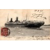 CPA Le Havre paquebot La Savoie de la Compagnie Générale Transatlantique, carte circulée en 1907
