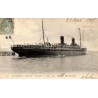 CPA Le Havre sortie du paquebot La Lorraine en navigation, carte LL n° 200 datée 1905
