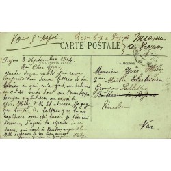 CPA Toulon – Cuirassé Liberté de 1er rang – Marine de guerre