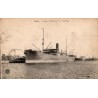 CPA Cette Sète vapeur Manitowoc au mouillage dans le port, carte ancienne circulée en 1919