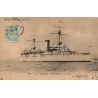 CPA croiseur Takachiho de la Marine impériale japonaise, carte A. Bougault n°436