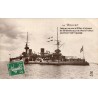 CPA cuirassé Bouvet coulé aux Dardanelles le 18 mars 1915, A. Noyer Paris n°413