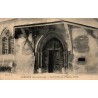 CPA Samoëns porche de l’église de 1550, Haute-Savoie, carte circulée en 1910