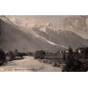 CPA Chamonix et Mont-Blanc ancienne vue de la vallée et des glaciers