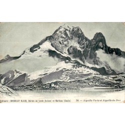 CPA Chamonix Dent du Géant prise de l’Aiguille du Tacul massif du Mont-Blanc