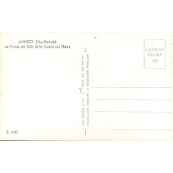 CPSM Annecy – Palais de l’Isle et canal du Thiou – Haute-Savoie 74