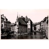 CPSM Annecy Palais de l’Isle et canal du Thiou dans le centre historique