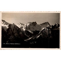 CPSM Dent d’Oche 2225 m massif du Chablais Haute-Savoie vers 1950