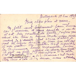 CPSM Bellegarde Ain – La Perte du Rhône en hiver – Gorges enneigées