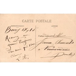 CPA Bourg-en-Bresse Ain – Hôtel Terminus – Grand Hôtel et voyageurs