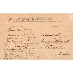 CPA Cerdon Ain – Vue générale et Route de Roche Coupée – B. Ferrand