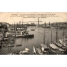 CPA Marseille Vieux-Port avec navires et ancien pont transbordeur vu de l’Hôtel Nautique