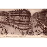 CPA Marseille rue de la République avec tramways, passants et Cinématographe
