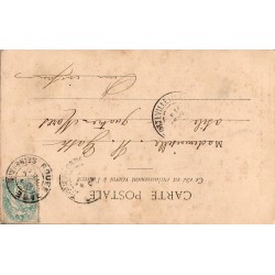 Carte postale ancienne Nancy – Les voûtes de la Porte de Craffe