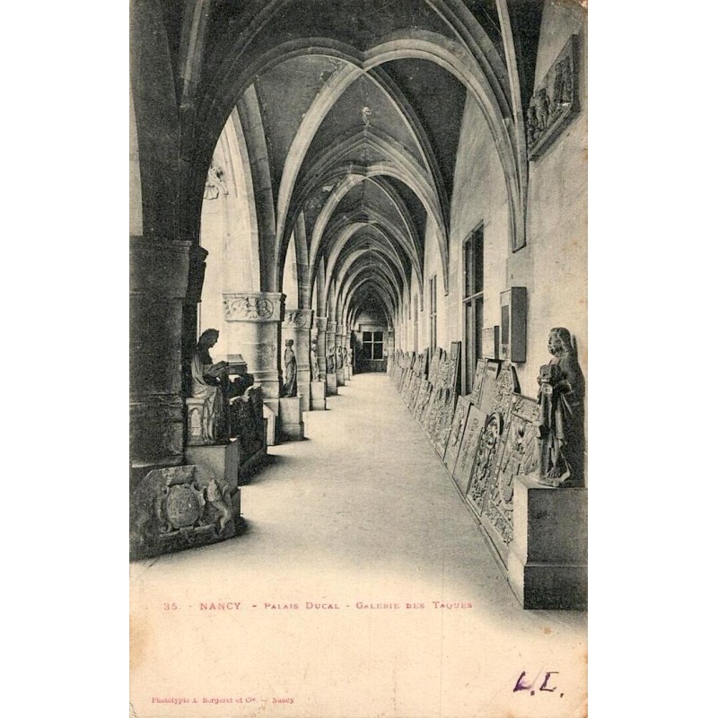 35 - NANCY - PALAIS DUCAL - Galerie des Taques